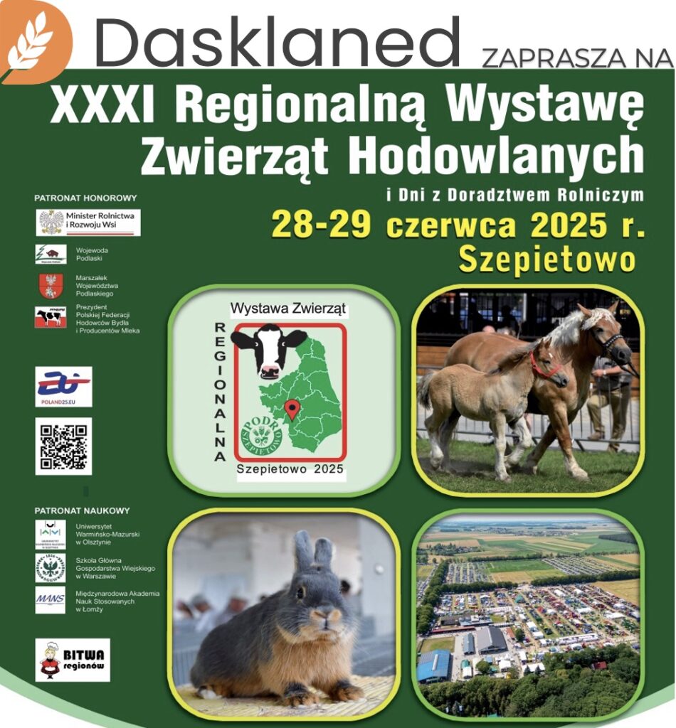 Dasklaned na Regionalnej Wystawie Zwierząt Hodowlanych w Szepietowie